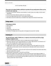 SWEEX LW310V2 Manual