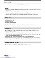 SWEEX LW313 Manual