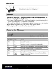 SWEEX MO300 - QUICK_START_GUIDE Manual