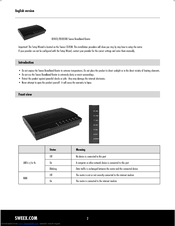 SWEEX RO003 - QUICK_START_GUIDE Introduction Manual