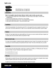 SWEEX SW105 - QUICK_START_GUIDE Manual