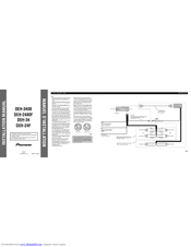 Wiring Diagram Pioneer Deh 34 : Wiring Diagram Pioneer Deh 34 Pioneer