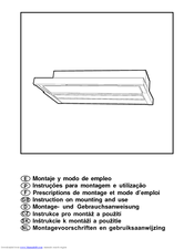 FAGOR 3CC-239E X Instruction On Mounting And Use Manual