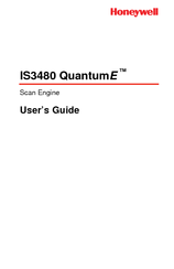 Honeywell MK3480-30B104 - IS3480 QuantumE - Wired Desktop Barcode Scanner User Manual