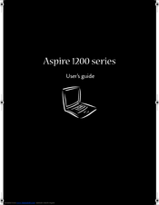 Acer Aspire 1200 series User Manual