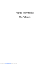 Acer Aspire 9500 Series User Manual