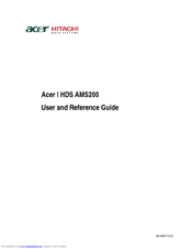 Acer HDS AMS200 Reference Manual