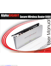 Alphashield AlphaGIGABIT 8400 User Manual