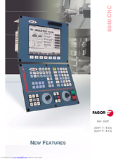 FAGOR 8040 TC CNC Manual