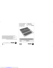 FAGOR BB-165 Instructions For Use Manual