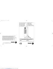 FAGOR CAP-35I Instructions For Use Manual