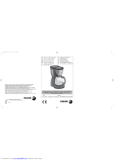FAGOR CG-312 Instructions For Use Manual