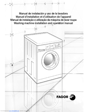 Fagor FU-6116IT Installation And Operation Manual