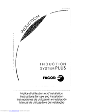 FAGOR IFT-40N Instructions For Use And Installation