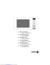 FAGOR MW-3245GEA - 03-04 Instruction Manual