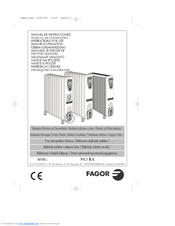 Fagor NC-2500 Instructions For Use Manual