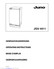 JUNO IGU4411 Operating Instructions Manual