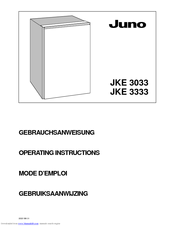 JUNO JKE 3033 Operating Instructions Manual