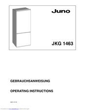 JUNO JKG1463 Operating Instructions Manual