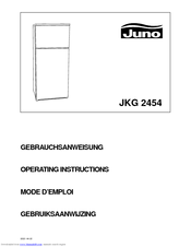 JUNO JKG2454 Operating Instructions Manual