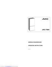 JUNO JKG7464 Operating Instructions Manual