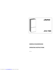 JUNO JKG 7495 Operating Instructions Manual