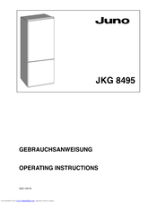 JUNO JKG 8495 Operating Instructions Manual