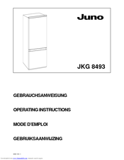 JUNO JKG8493 Operating Instructions Manual
