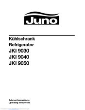 JUNO JKI 9040 Operating Instructions Manual