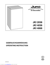 JUNO JKI 4038 Operating	 Instruction