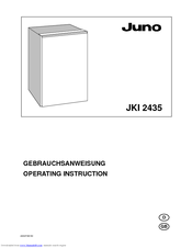 JUNO JKI 2435 Operating Instructions Manual