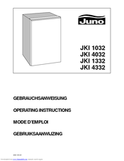 JUNO JKI 1032 Operating Instructions Manual