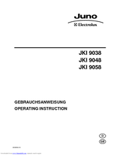 JUNO JKI 9048 Operating Instructions Manual
