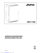 JUNO JKU1122 Instructions For Use Manual