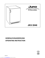 JUNO JKU2048 Operating Instructions Manual
