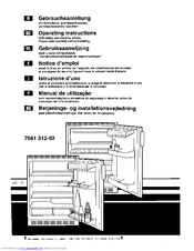 JUNO JKU2032 Operating Instructions Manual