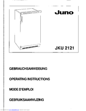 Juno JKU2121 Operating Instructions Manual