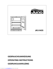 Juno JKU 6435, JKU 6035 Operating Instructions Manual