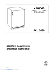 JUNO JKU2438 Operating Instructions Manual