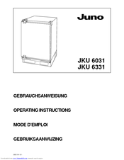 JUNO JKU6331 Operating Instructions Manual
