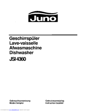 Juno JSI4360B Instruction Booklet