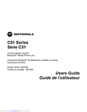 MOTOROLA C51 Series User Manual
