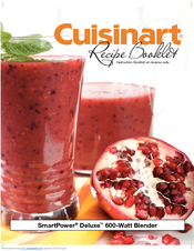 Cuisinart SmartPower Deluxe SPB-600MP Recipe Booklet