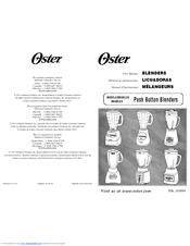 Oster BLENDERS User Manual