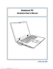 Asus W2W-A1 Hardware User Manual