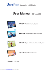 Ultra Viev UltraView AP-32W User Manual