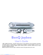 Benq Joybee 100 User Manual