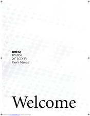 Benq DV2050 User Manual