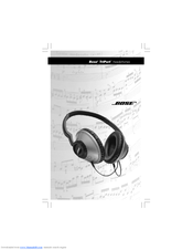 Bose TriPort On-Ear Headphones User Manual