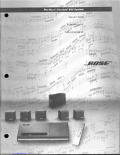 Bose Lifestyle 800 Owner's Manual